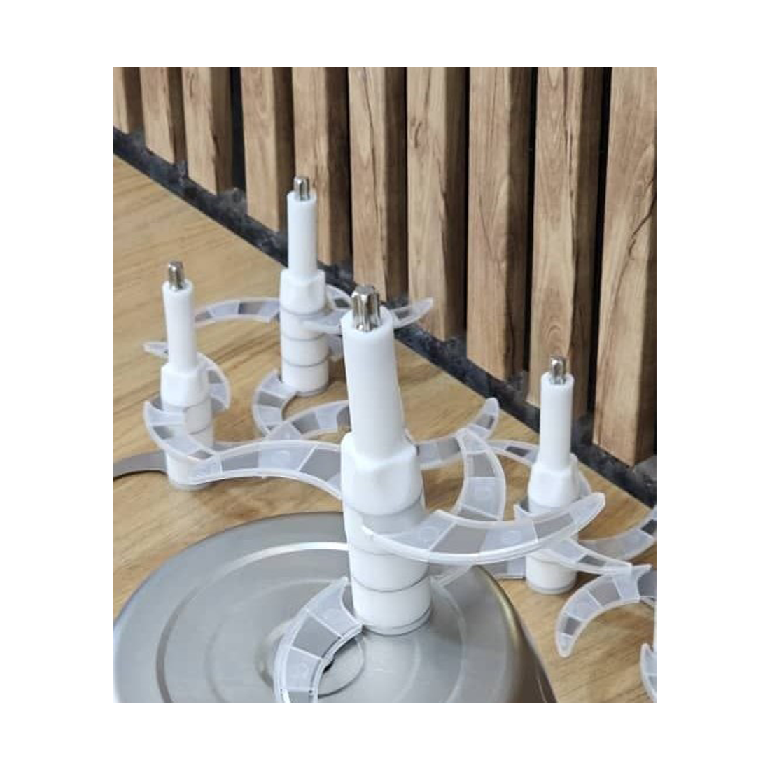 عکس شماره:2 , تیغه خردکن 4 پره پرسی