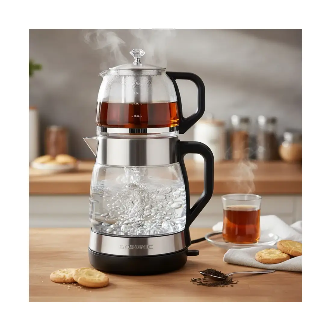 عکس شماره:2 , چای ساز گوسونیک مدل GST-783